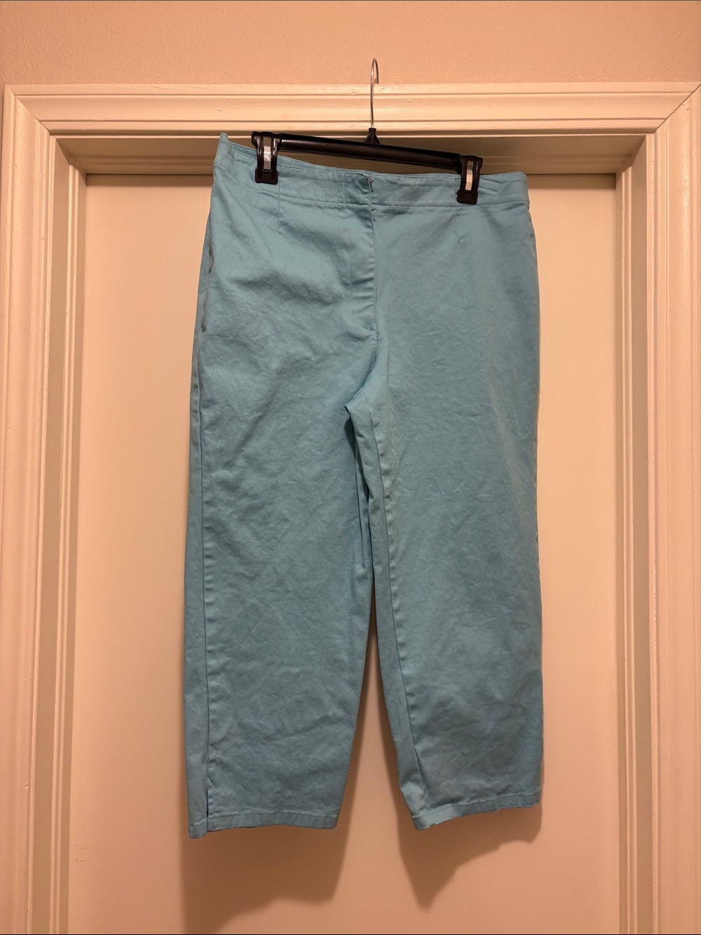 Susan Bristol Light Blue Capris
